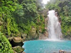 Rio Celeste Waterfall Costa Rica