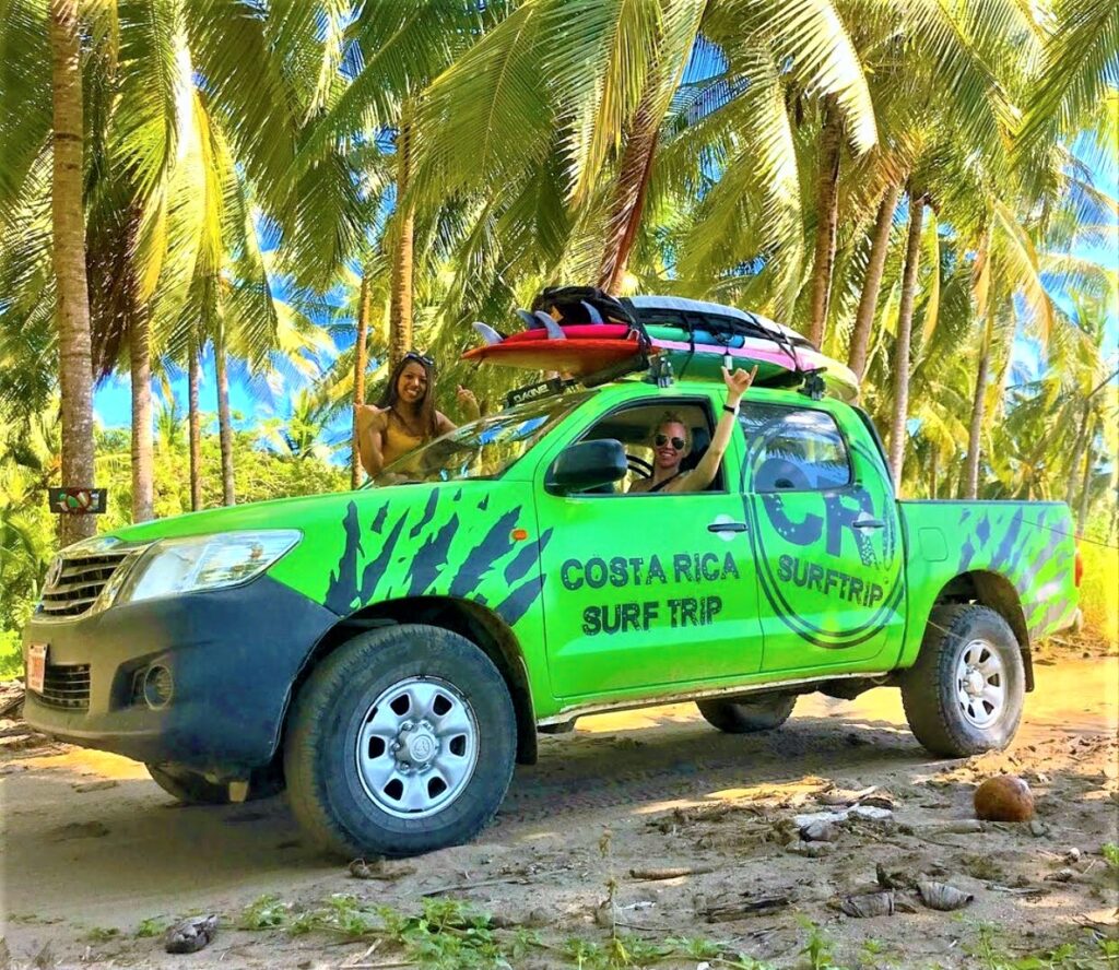 Costa Rica Surf Trip girls