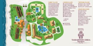 Hotel Tamarindo Diria Map