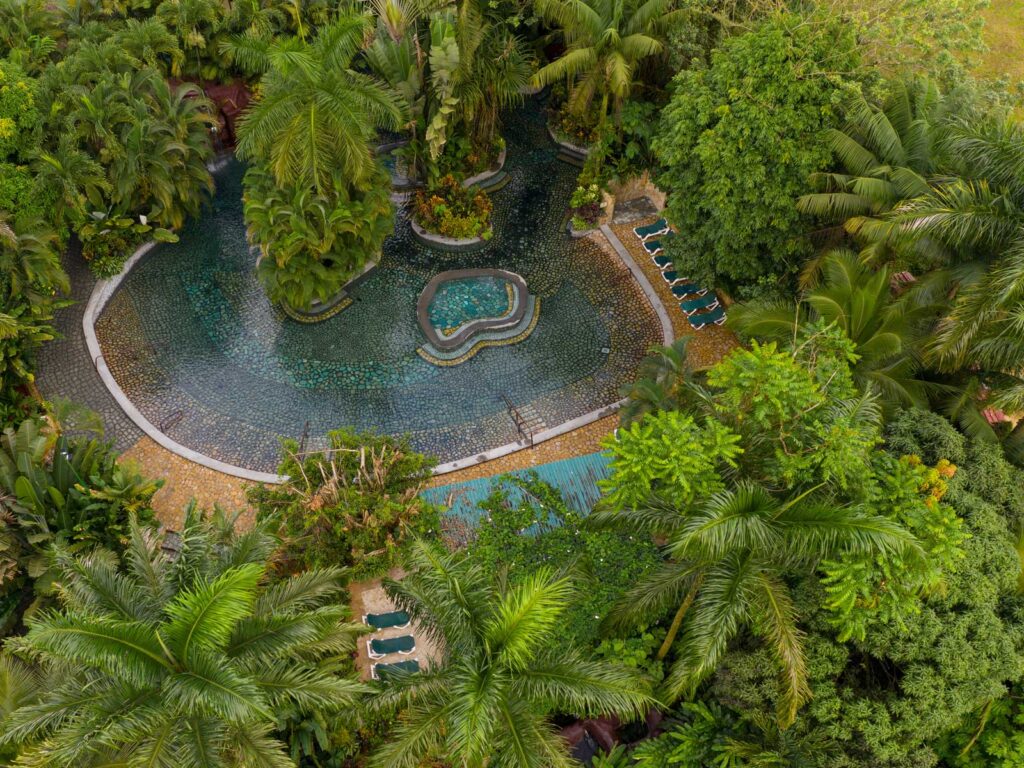 Baldi Hot Springs aerial view
