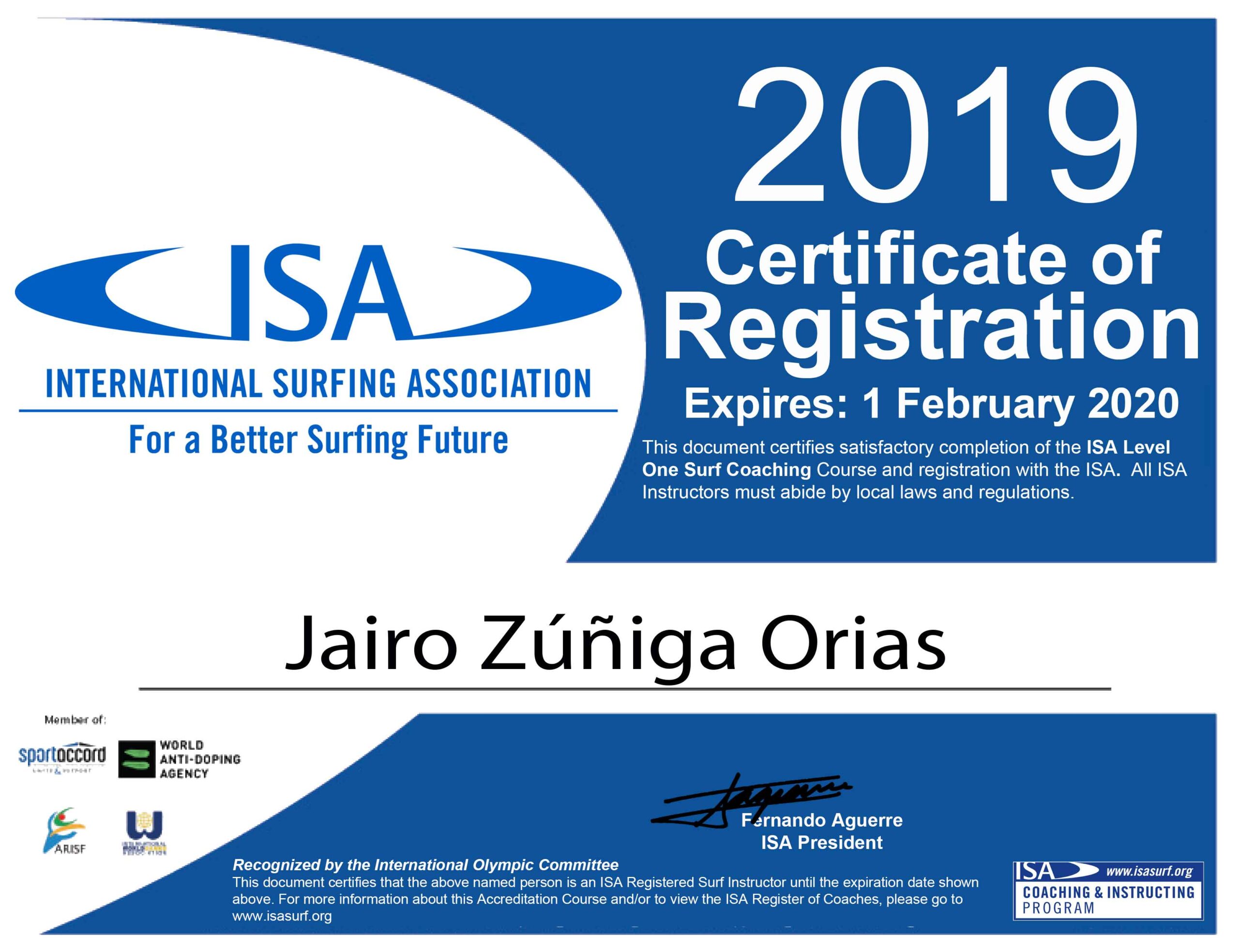 2019 Level 1 surf coach Jairo-Zúñiga-Orias (1) 2019 costa rica surf coach jairo zuniga