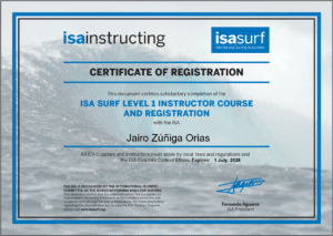 Screenshot 2025-06-18 091955 Jairo Zuniga ISA certified surf coach 2025 costa rica