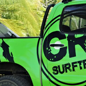 Costa Rica Surf Trip truck