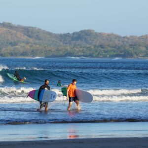 Costa Rica Surf Trip Tamarindo wave advanced surf coaching at Tamarindo Surf Camp one of the best costa rica surf camp offerings