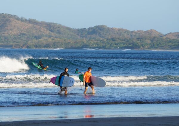 Costa Rica Surf Trip Tamarindo wave advanced surf coaching at Tamarindo Surf Camp one of the best costa rica surf camp offerings