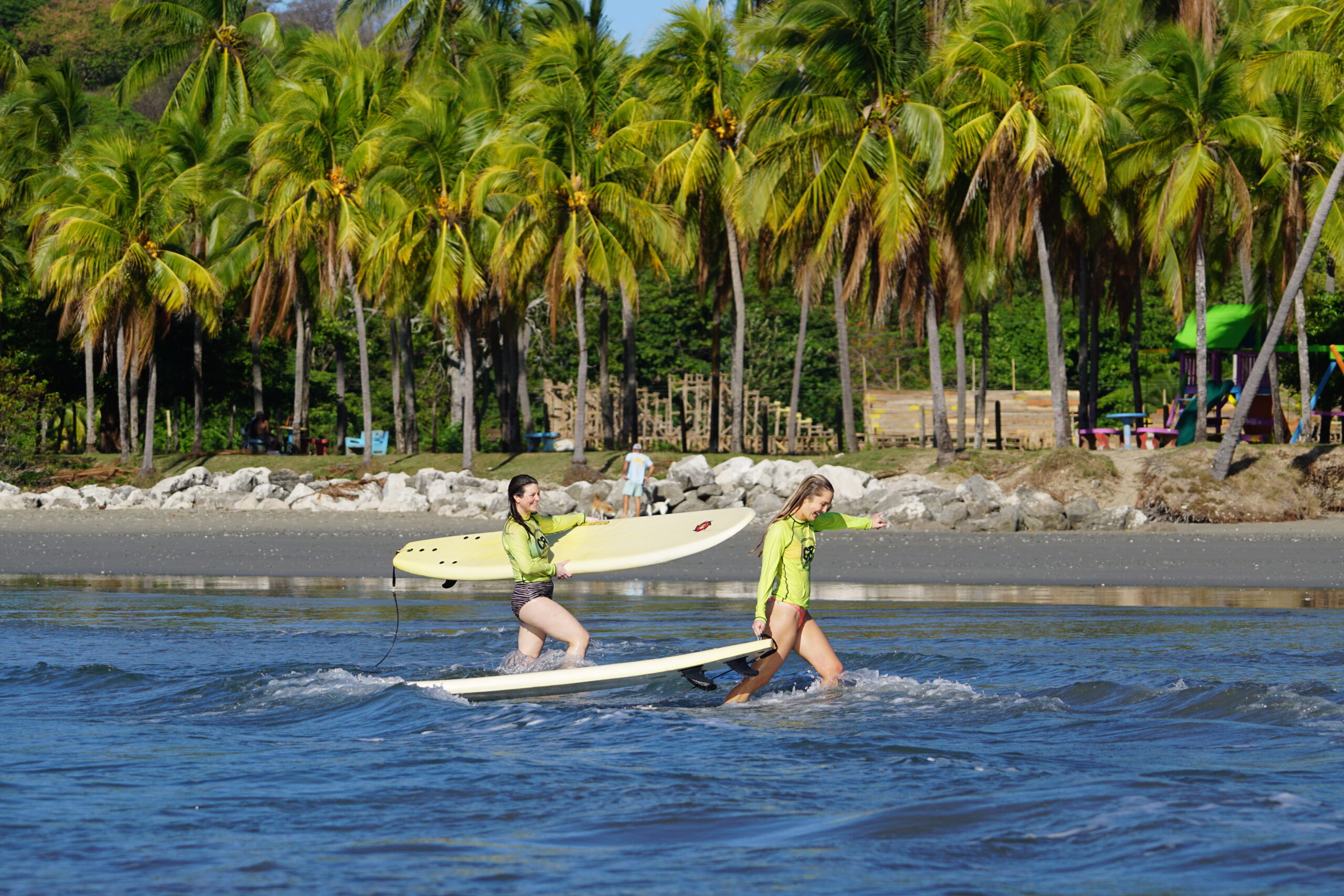 costa rica surf camp participants