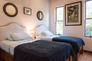Connected Twins room at ride on Nosara Guiones Nosara Surf & Yoga camp