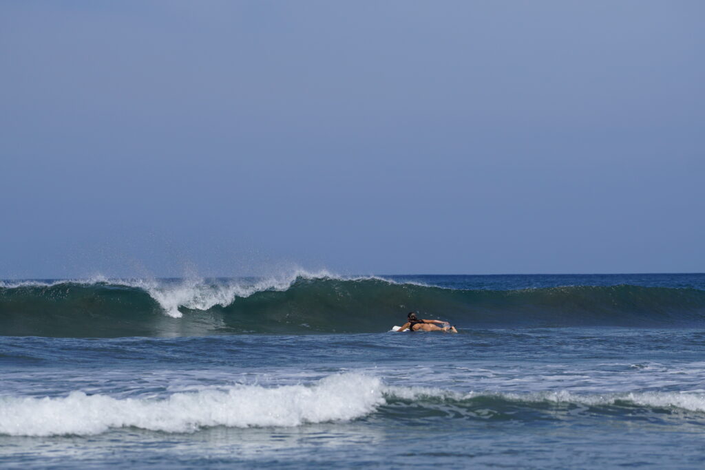 Waves in Guiones, Costa Rica