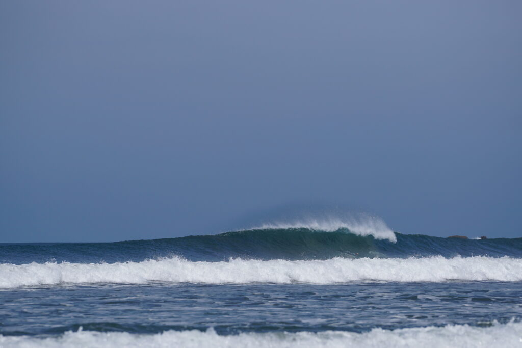 Wave breaking in Costa Rica