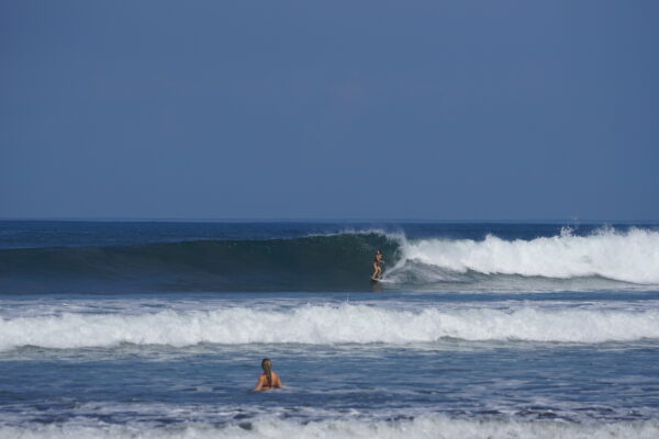 Overhead waves in Costa Rica