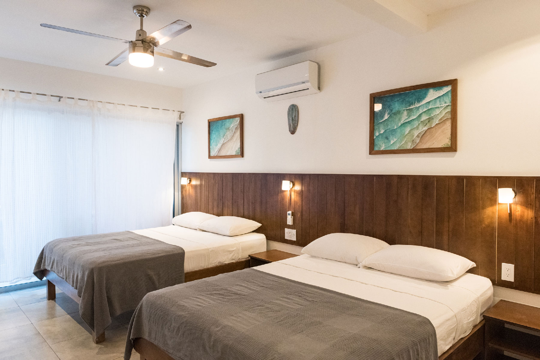 Ride On Nosara Queens room Downstairs