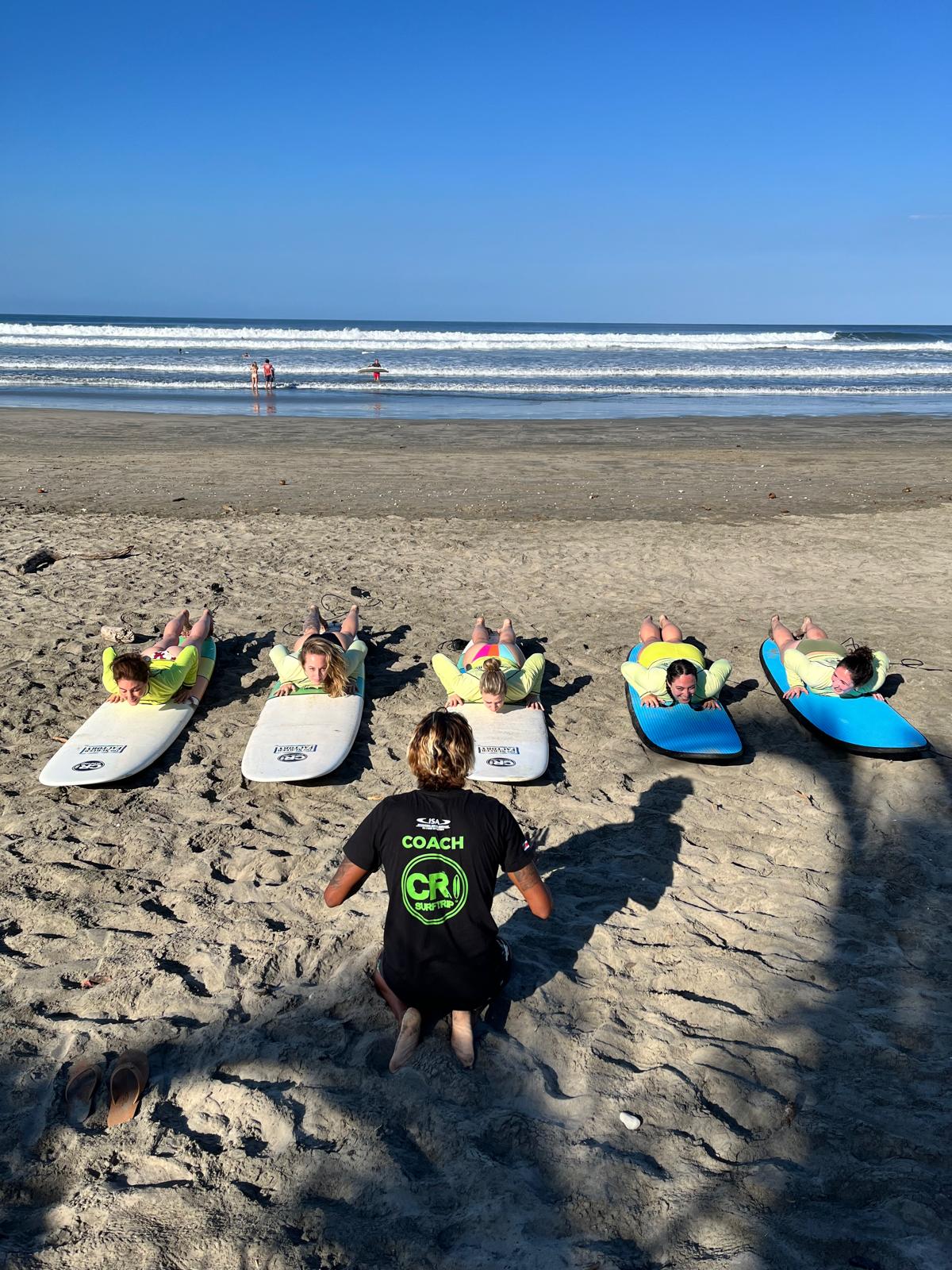 Surf coaching with Jairo Zuniga Orias at Costa Rica Surf Trip