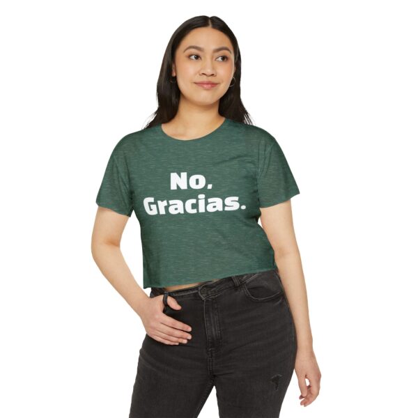 No, Gracias. Women's Festival Crop Top - Image 19