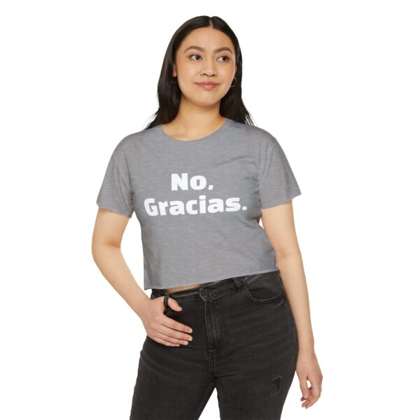 No, Gracias. Women's Festival Crop Top - Image 11