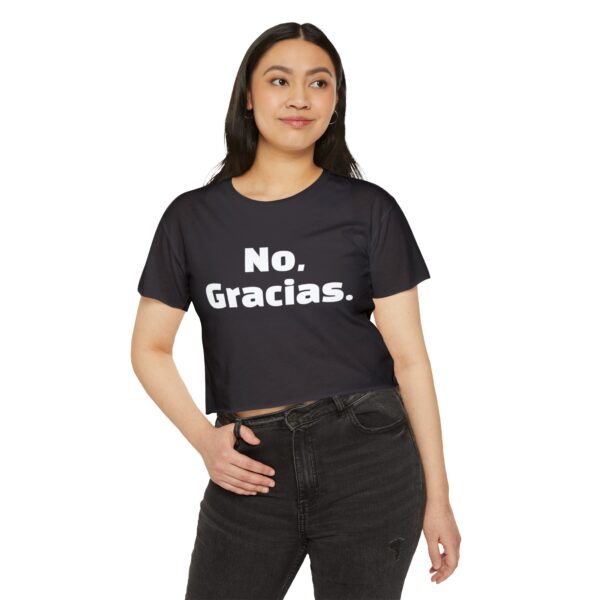 No, Gracias. Women's Festival Crop Top - Image 31