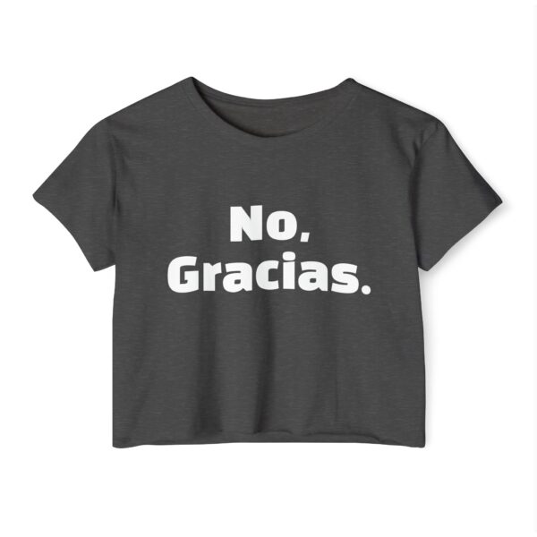 No, Gracias. Women's Festival Crop Top - Image 37