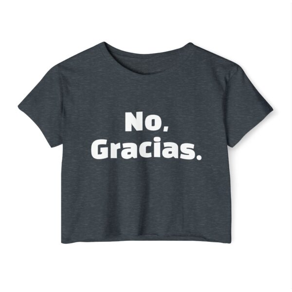 No, Gracias. Women's Festival Crop Top - Image 25