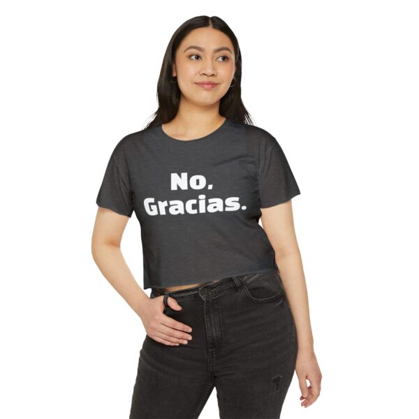 No, Gracias. Women's Festival Crop Top - Image 39