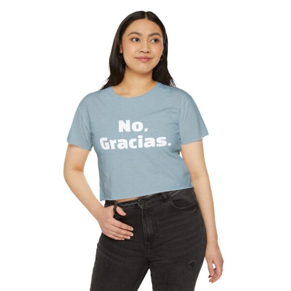 No, Gracias. Women's Festival Crop Top - Image 23