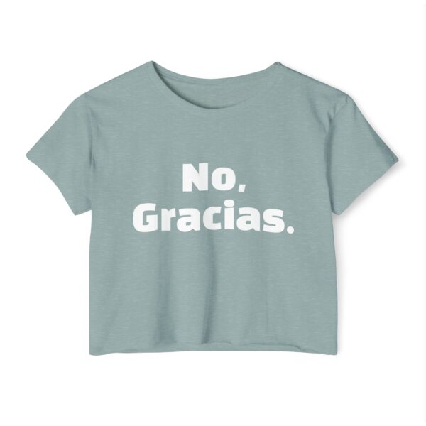 No, Gracias. Women's Festival Crop Top - Image 13