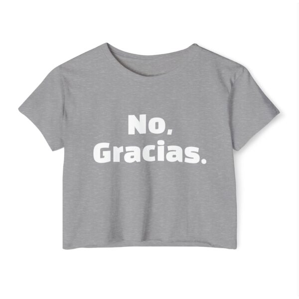 No, Gracias. Women's Festival Crop Top - Image 9