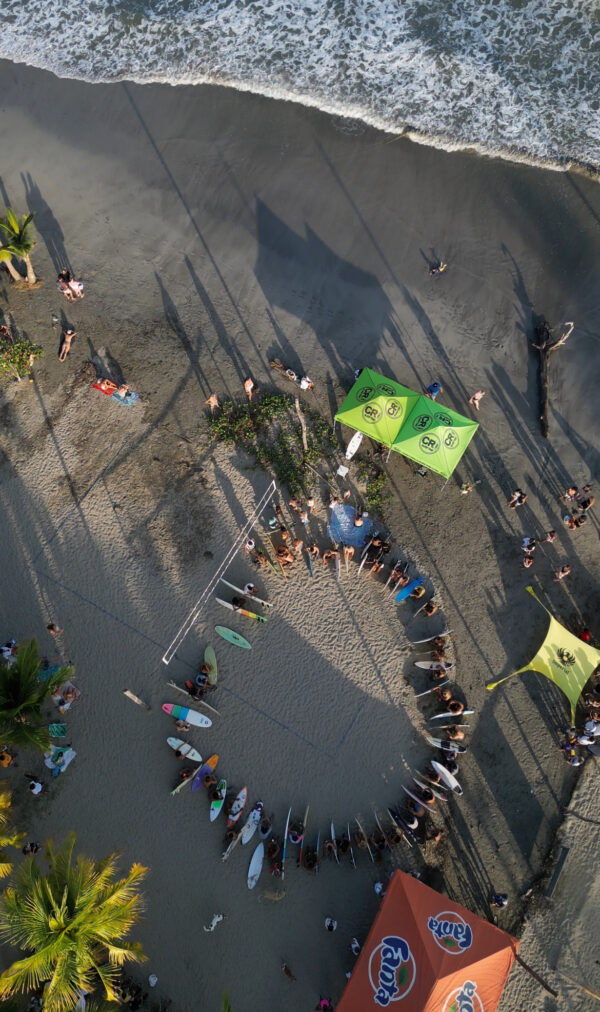Community Event aerial photo