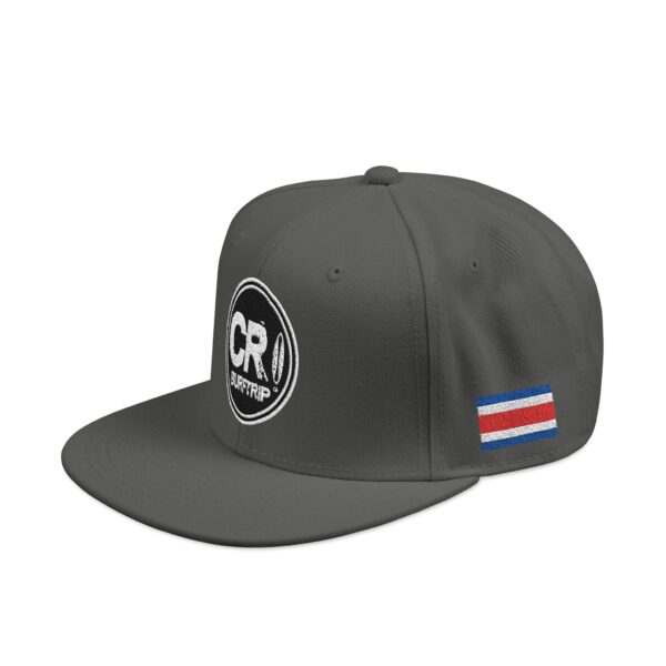CR Surf Trip Classic Embroidered Snapback Cap, Unisex - Image 7