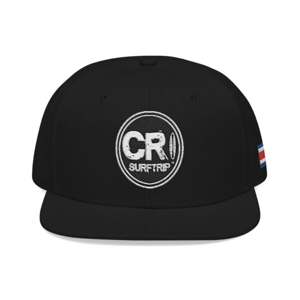 CR Surf Trip Classic Embroidered Snapback Cap, Unisex - Image 6