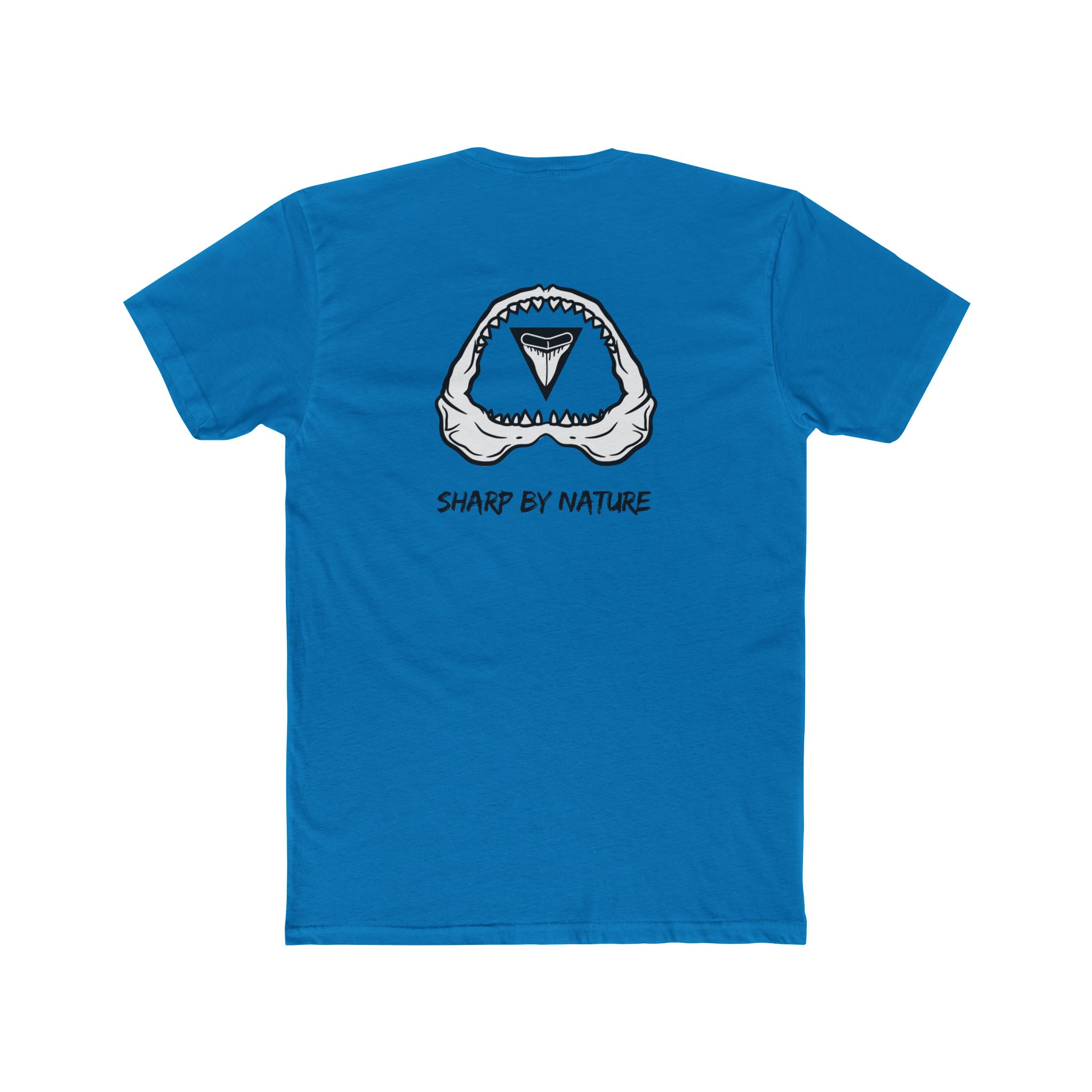 SHARKTEETH Sharply Styled Unisex Cotton Crew Tee - White Sharp by Nature Casual Nature-Inspired T-Shirt, Everyday Wear, Gift for Adventurers, Eco-Friendly Fashion - Image 32