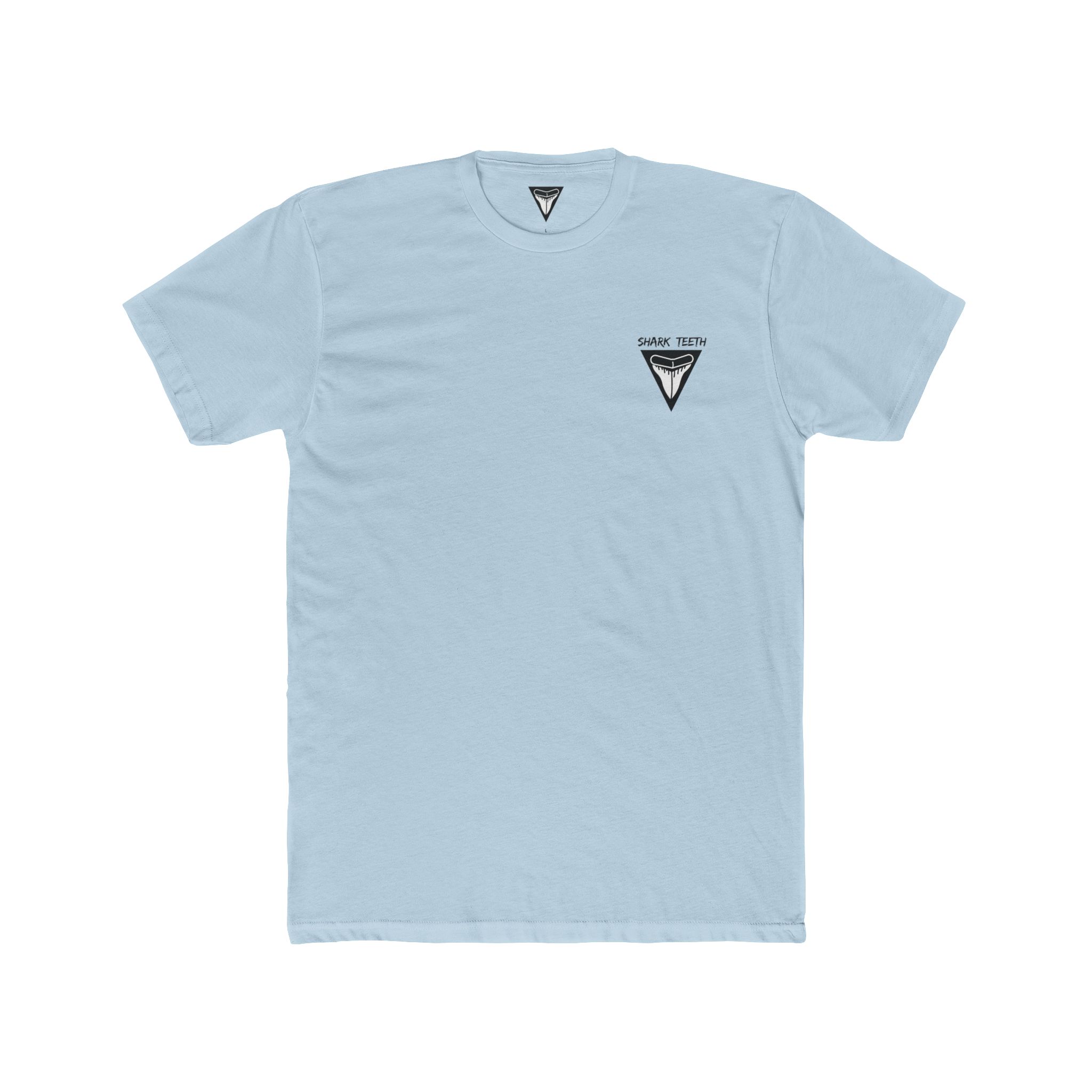 SHARKTEETH Sharply Styled Unisex Cotton Crew Tee - White Sharp by Nature Casual Nature-Inspired T-Shirt, Everyday Wear, Gift for Adventurers, Eco-Friendly Fashion - Image 28
