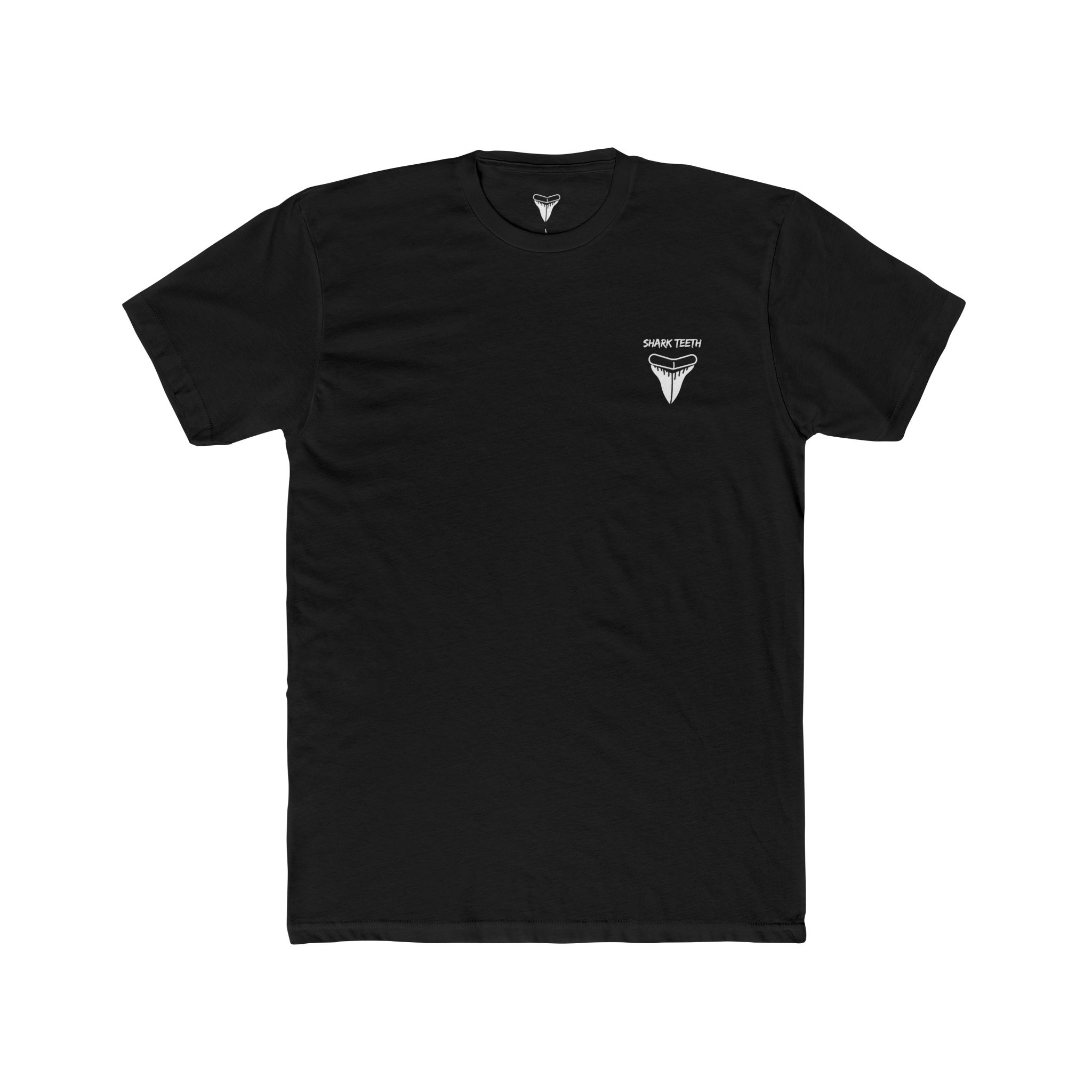 SHARKTEETH Sharply Styled Unisex Cotton Crew Tee - White Sharp by Nature Casual Nature-Inspired T-Shirt, Everyday Wear, Gift for Adventurers, Eco-Friendly Fashion - Image 40