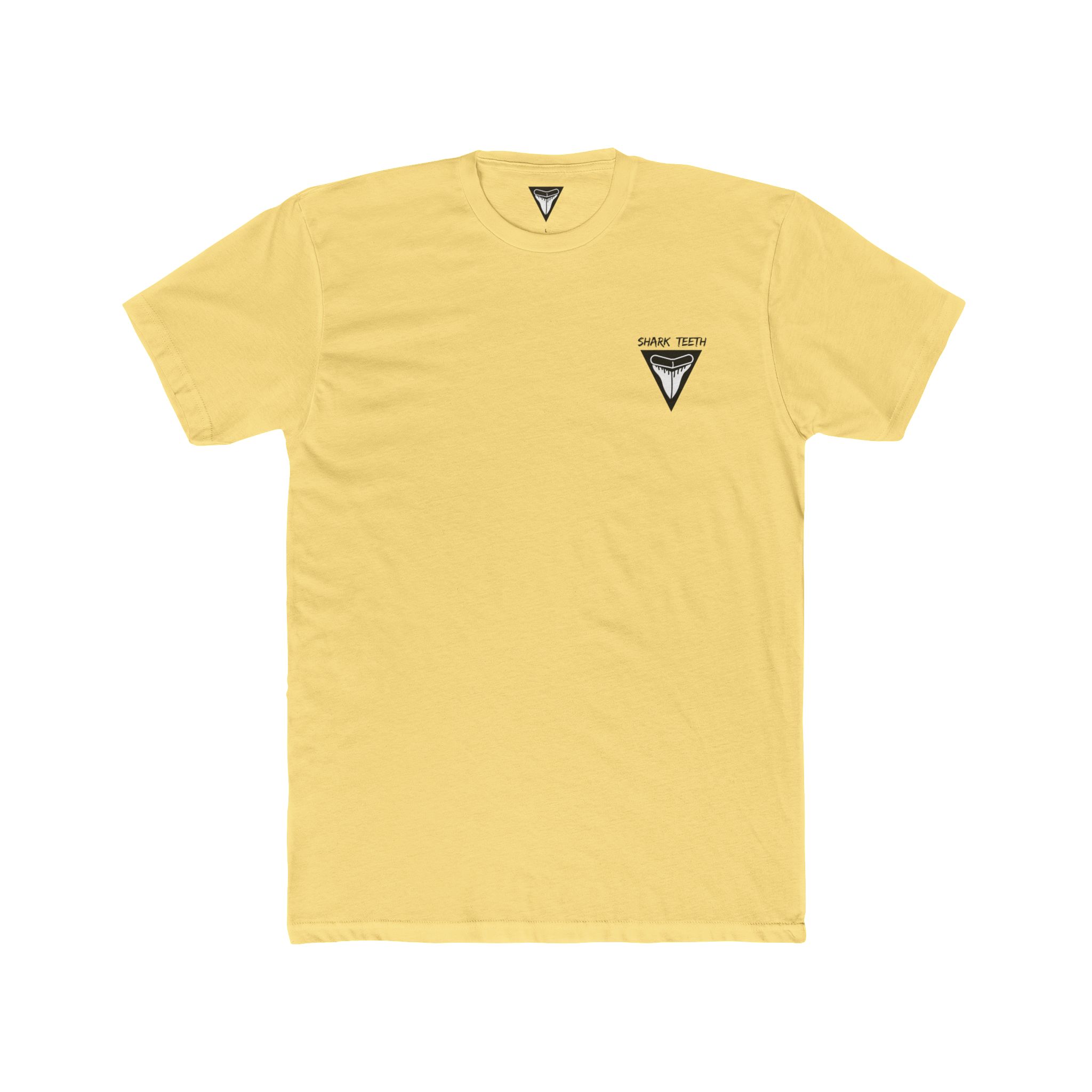 SHARKTEETH Sharply Styled Unisex Cotton Crew Tee - White Sharp by Nature Casual Nature-Inspired T-Shirt, Everyday Wear, Gift for Adventurers, Eco-Friendly Fashion - Image 25